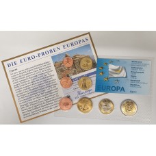 CYPRUS ZYPERN 2006 . EURO SPECIMEN PATTERN SET OF 8 COINS